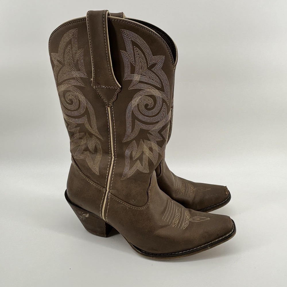 Women's Ladies Boots Cowgirl Western Cowboy Boots U.S.A.  Boot‎ Size 10M Durango